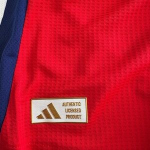 ADIDAS ARSENAL 2024-25 HOME AUTH JERSEY NEW WITH TAGS
